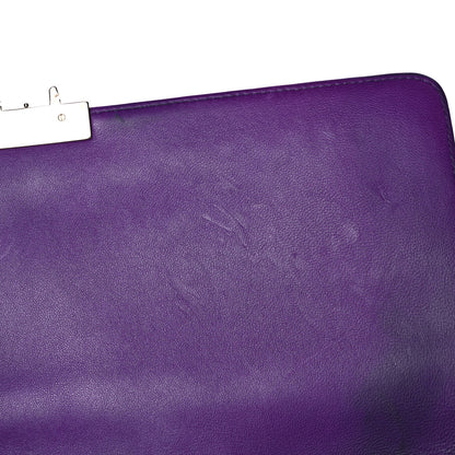 Christian Dior Lambskin Cannage Large Miss Dior Flap Purple 11 of 11