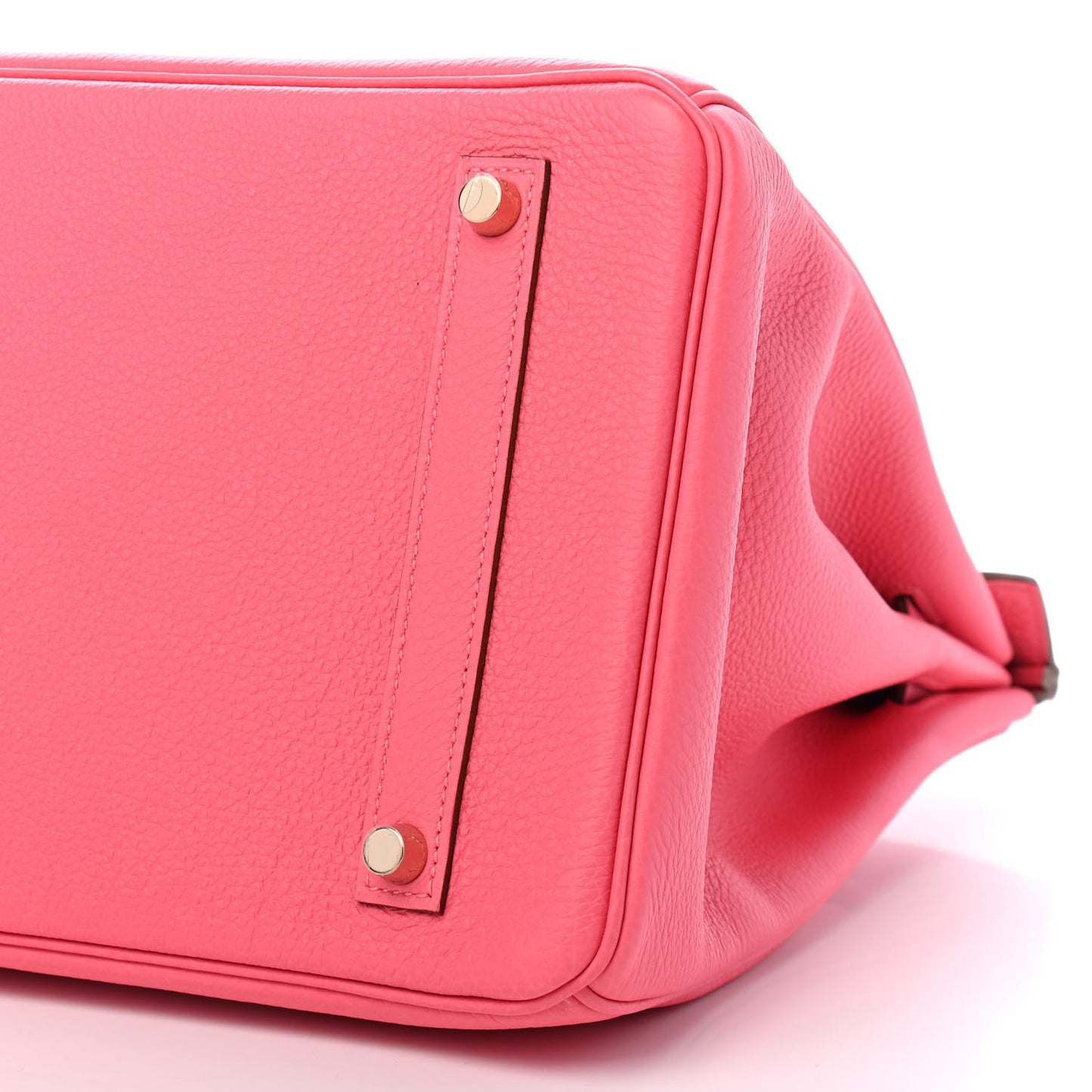 Togo Birkin 35 Rose Lipstick