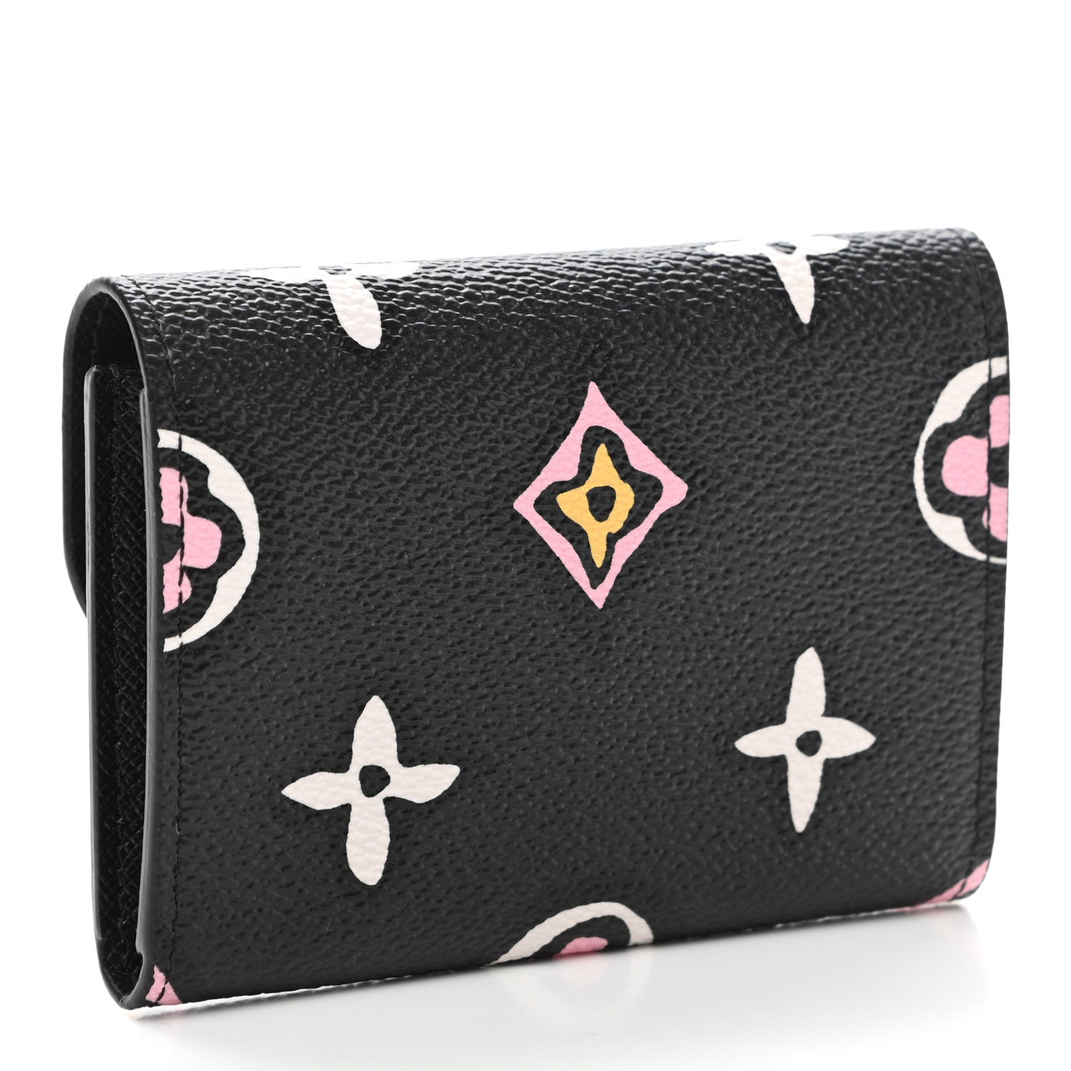 Louis Vuitton Monogram Giant Wild At Heart Rosalie Coin Purse Black 3 of 7