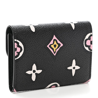 Louis Vuitton Monogram Giant Wild At Heart Rosalie Coin Purse Black 3 of 7