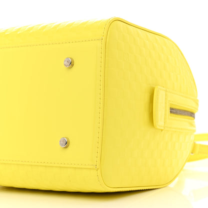 Louis Vuitton Damier Facette Speedy Cube PM Yellow 10 of 10