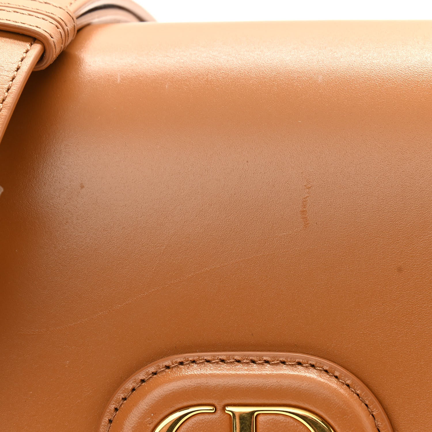 Christian Dior Box Calfskin Medium Bobby Flap Camel 11 of 11