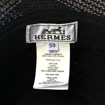 Hermes Cotton Woven Enzo Hat 59 Multicolor 7 of 8