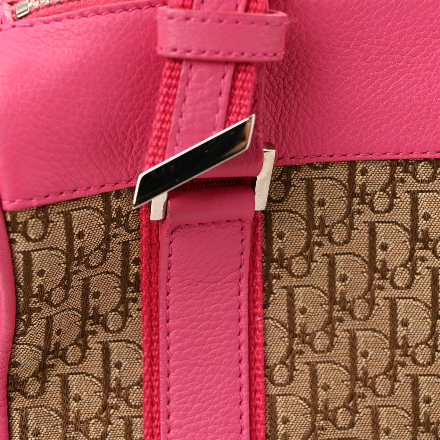 Monogram Street Chic Boston Pink Beige