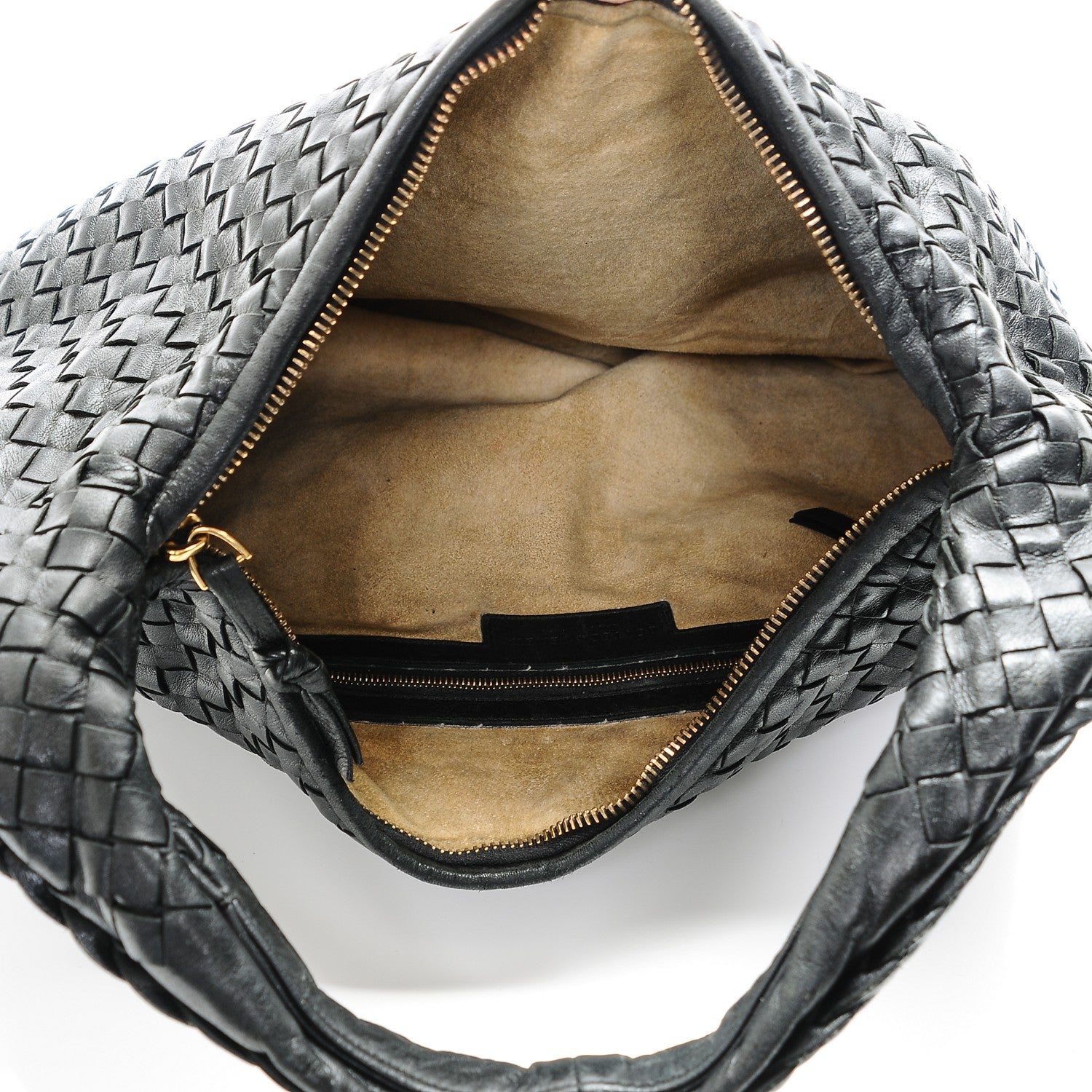 Bottega Veneta Nappa Intrecciato Medium Veneta Hobo Black 5 of 6
