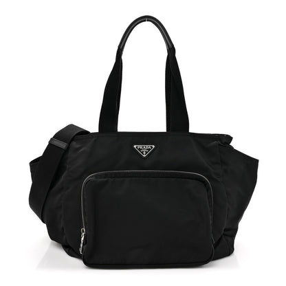 Prada Nylon Vela Baby Bag Black 1 of 10