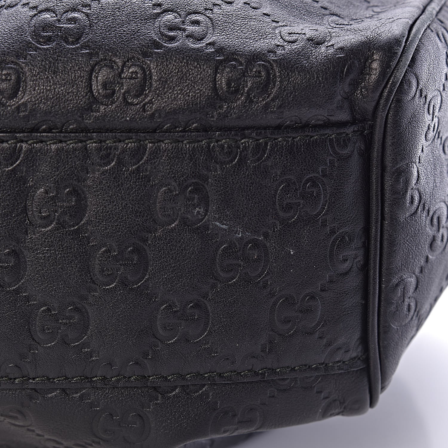 Gucci Guccissima Medium Sukey Tote Black 16 of 16