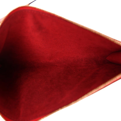 Louis Vuitton Epi Pochette Accessories 21 Castillan Red 5 of 10