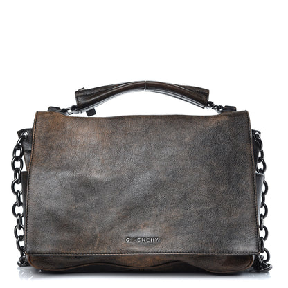 Givenchy Tumbled Sheepskin Eve Messenger Brown 1 of 16