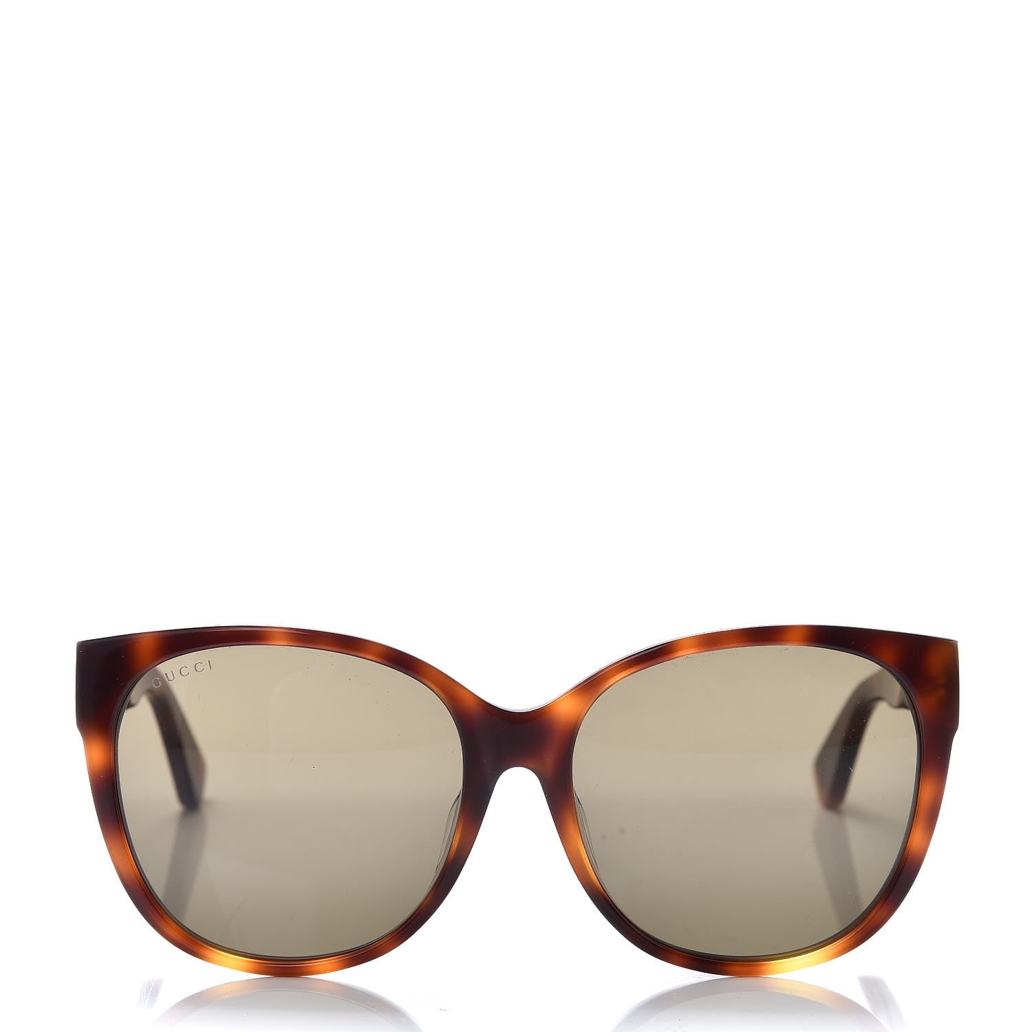 Gucci Cat Eye GG Sunglasses GG0097SA Tortoise 2 of 6