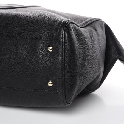 Gucci Pebbled Calfskin Large Soho Top Handle Bag Black 10 of 11