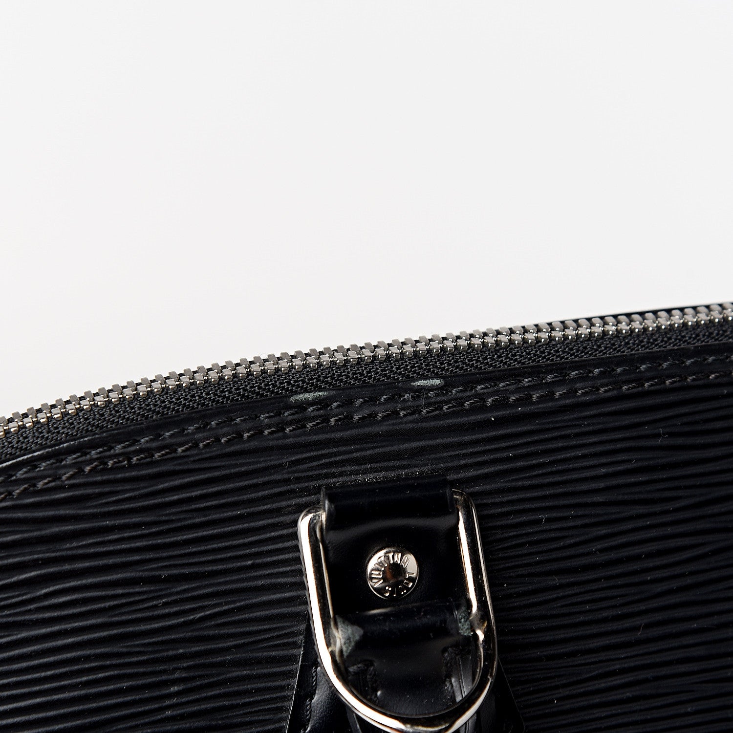 Louis Vuitton Epi Alma PM Black 10 of 11