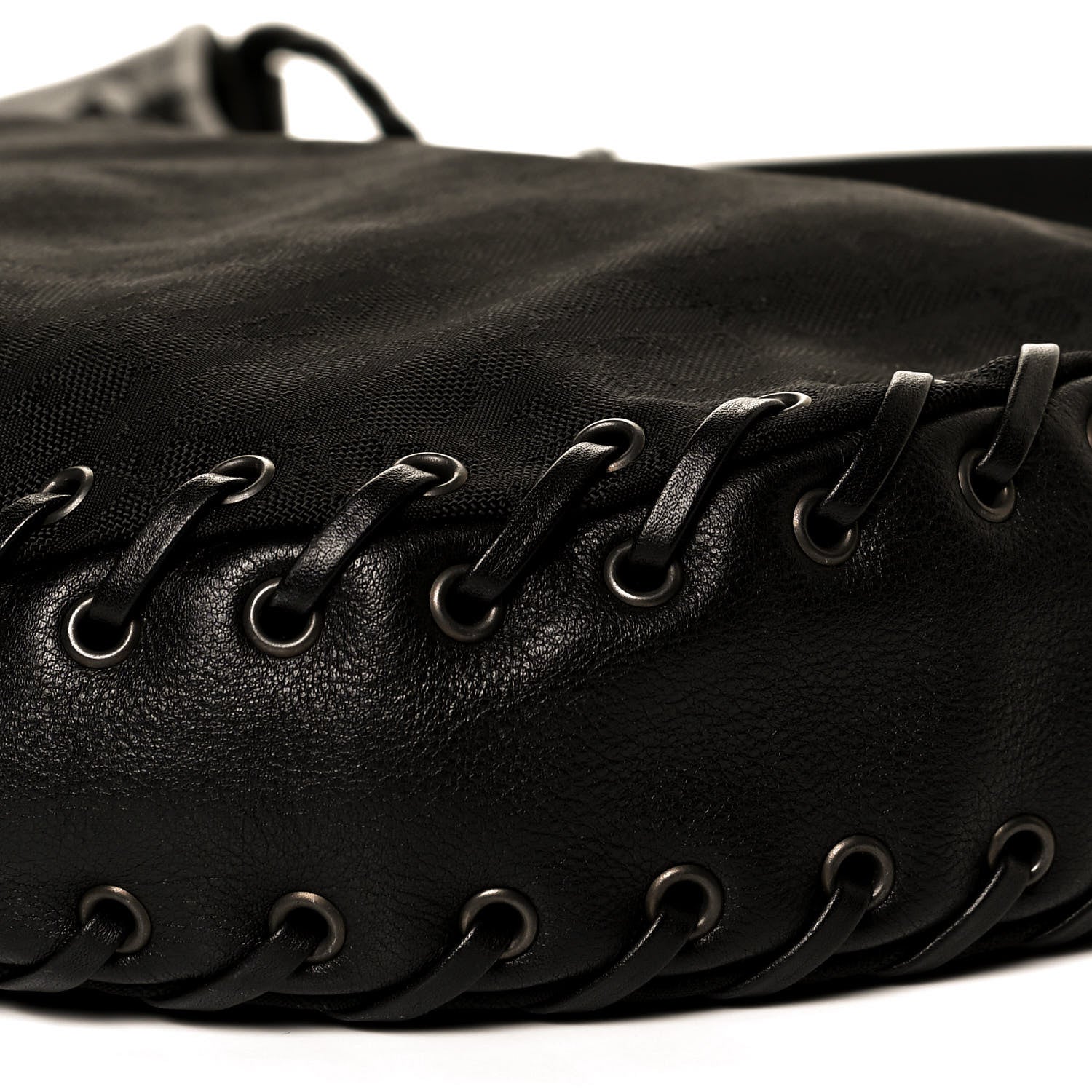 Christian Dior Monogram Ethnic Hobo Black 9 of 12