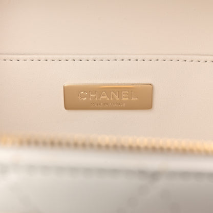 Chanel Lambskin Quilted Coco Click Bag White 6 of 10