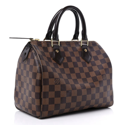 Louis Vuitton Damier Ebene Speedy 25 3 of 12