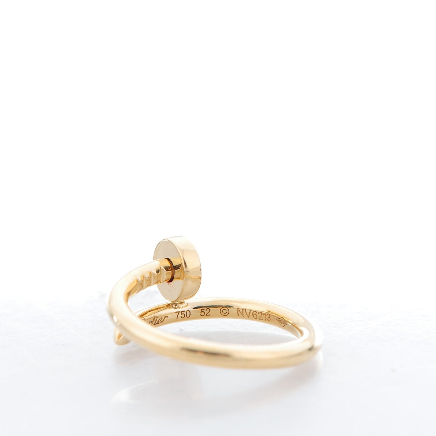 18K Yellow Gold Juste Un Clou Ring 52 6