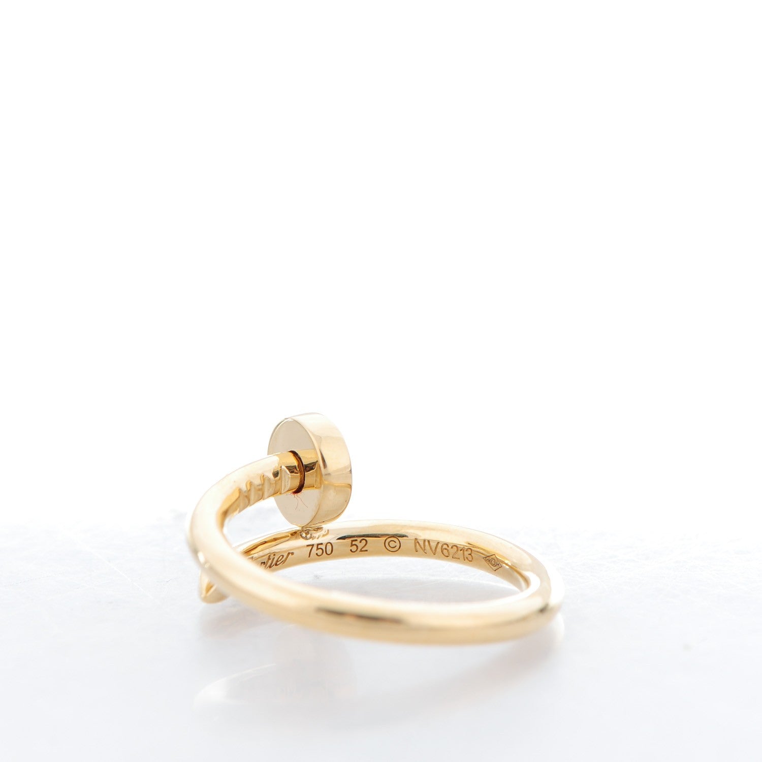 Cartier 18K Yellow Gold Juste Un Clou Ring 52 6 5 of 5