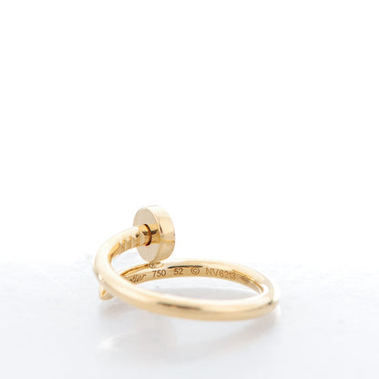 Cartier 18K Yellow Gold Juste Un Clou Ring 52 6 5 of 5