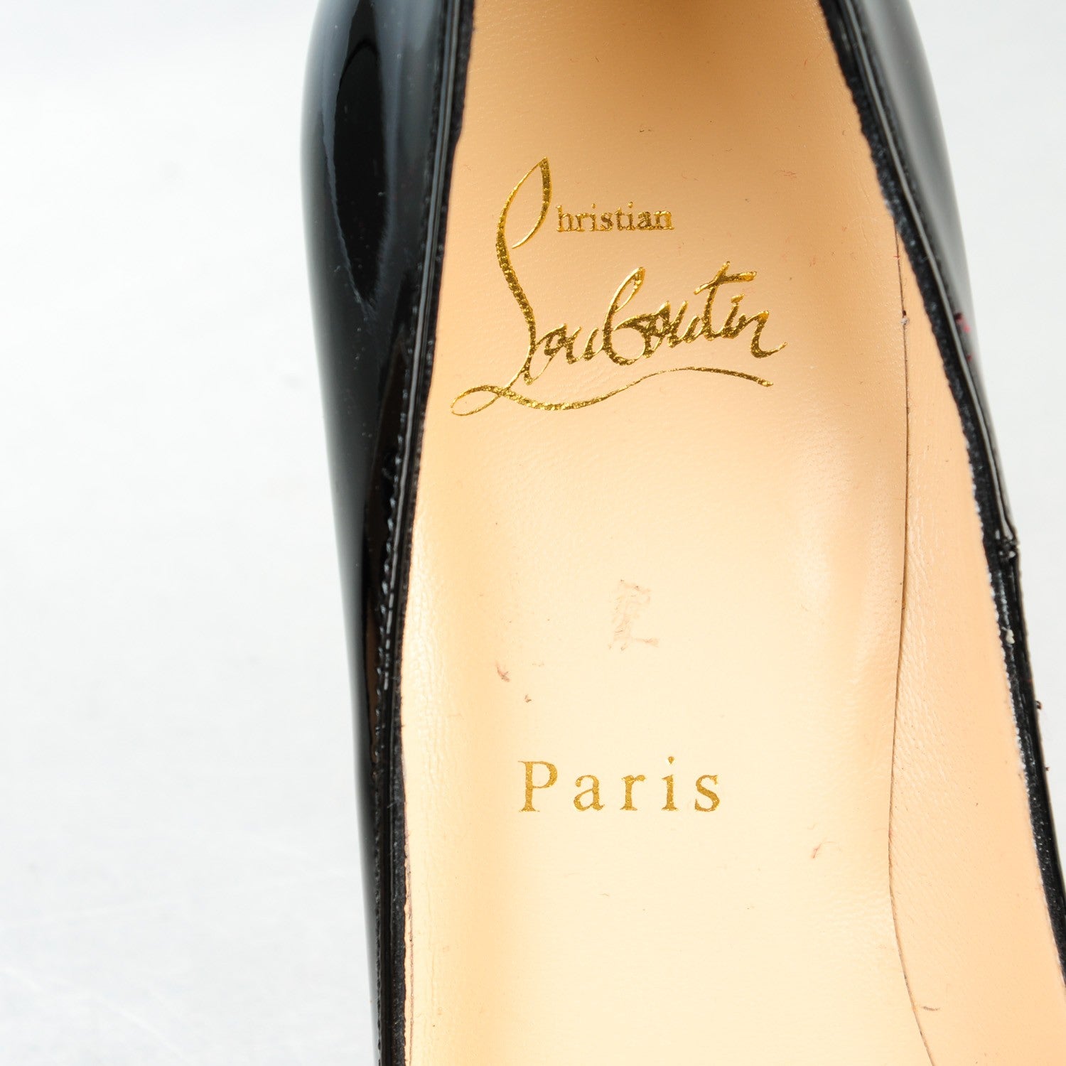 Christian Louboutin Patent So Kate 120 Pumps 37.5 Black 6 of 7