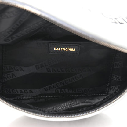 Balenciaga Agneau Arena Graffiti All Over XXS Souvenir Belt Bag White Multicolor 4 of 7
