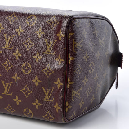 Louis Vuitton Monogram Mirage Speedy 30 Bordeaux 6 of 9