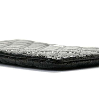 Chanel Caviar Quilted Cosmetic Case Black 9 of 9