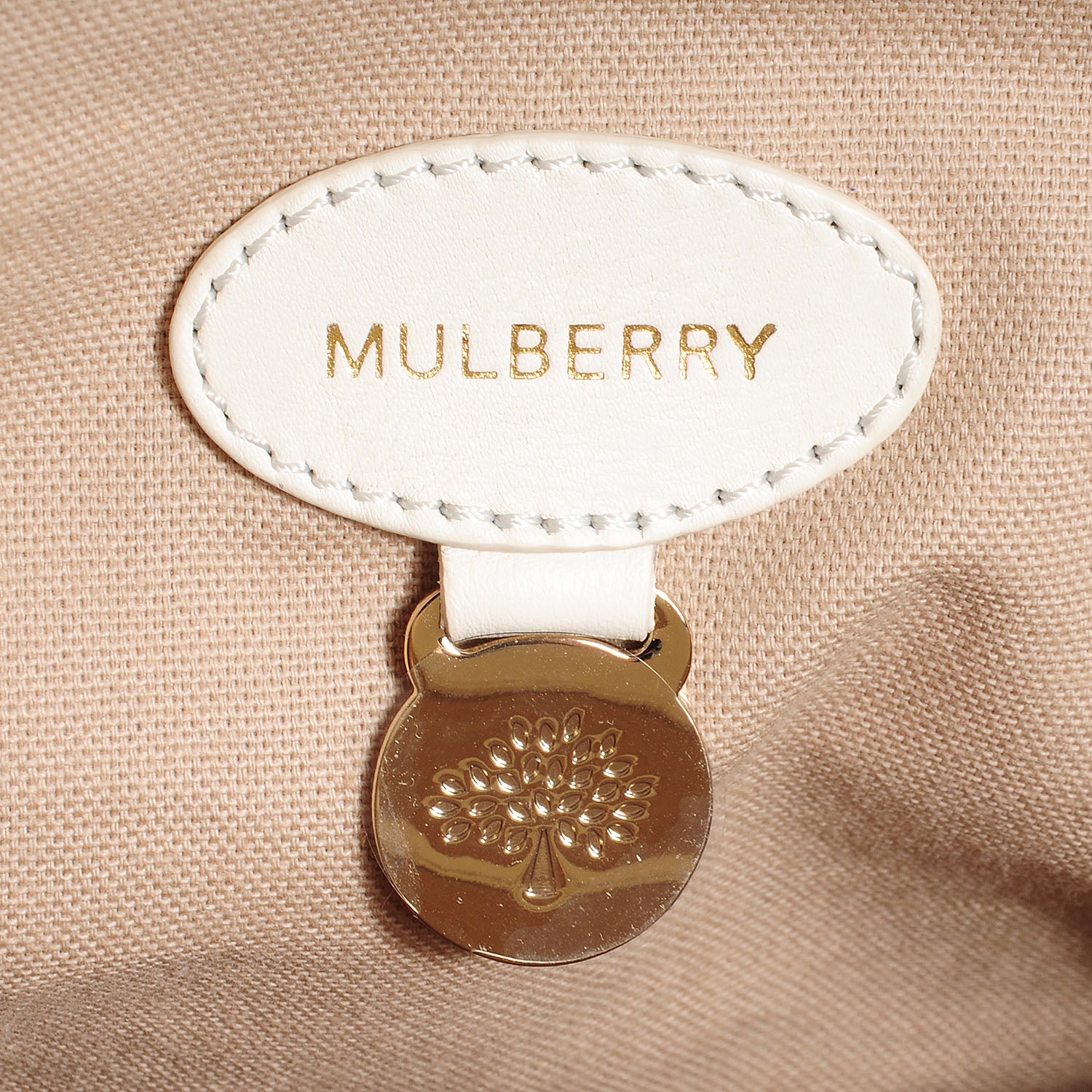Mulberry Silky Calf Oversized Alexa Cream 9 of 11