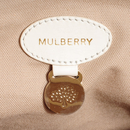 Mulberry Silky Calf Oversized Alexa Cream 9 of 11