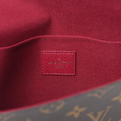 Louis Vuitton Monogram Pochette Felicie Chain Wallet Fuchsia 8 of 14