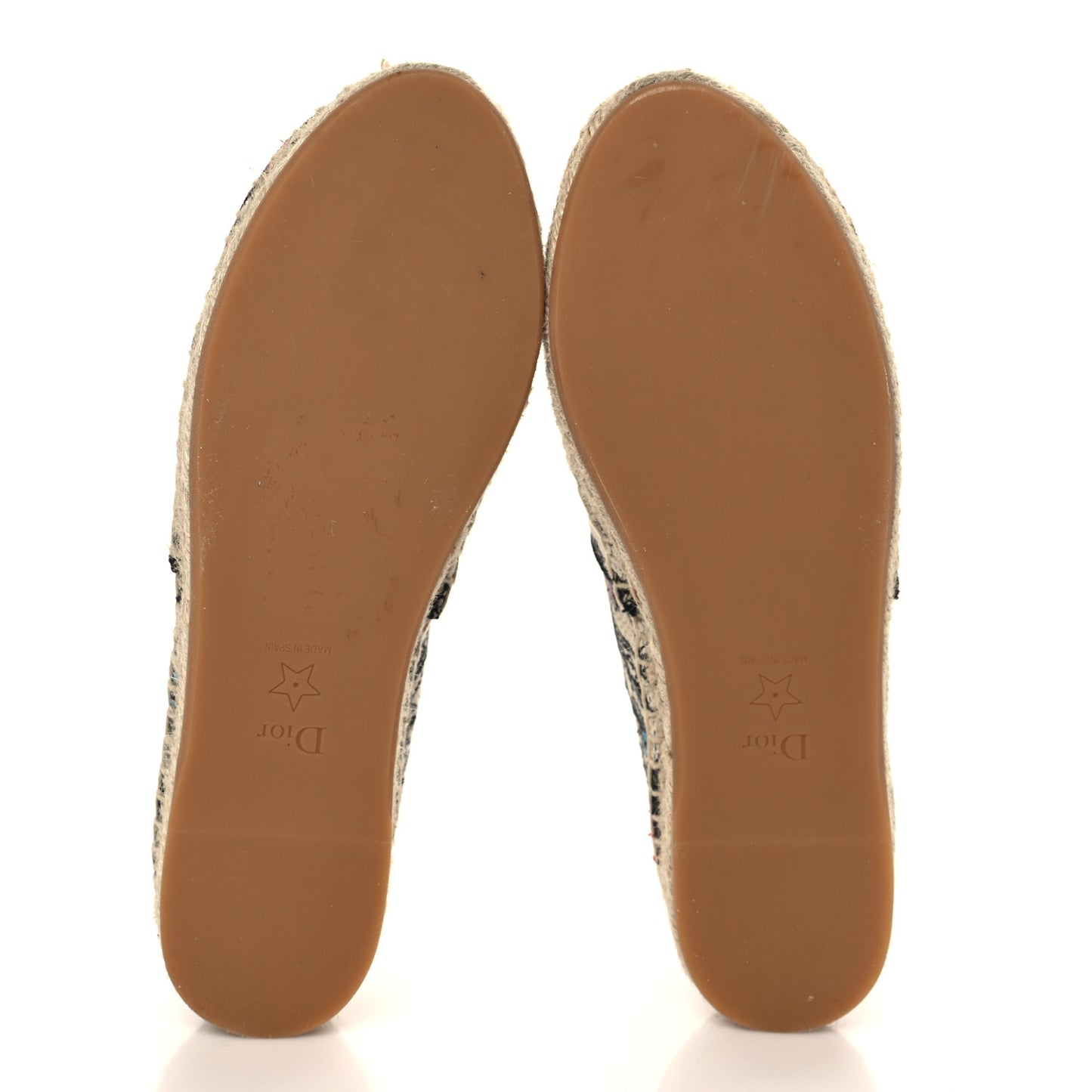 Canvas Mille Fleurs Embroidered Granville Espadrille 37 Multicolor