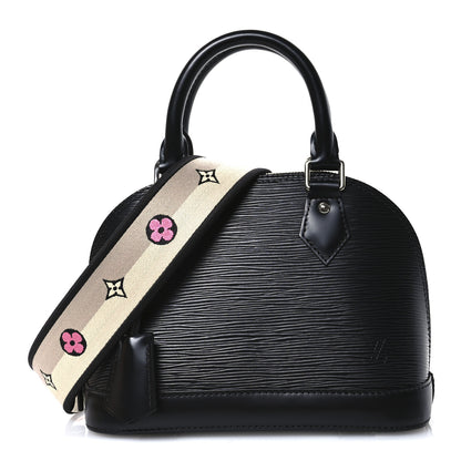 Louis Vuitton Epi Jacquard Alma BB Black 1 of 10