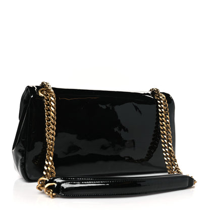 Saint Laurent Patent Calfskin Calypso Black 3 of 9