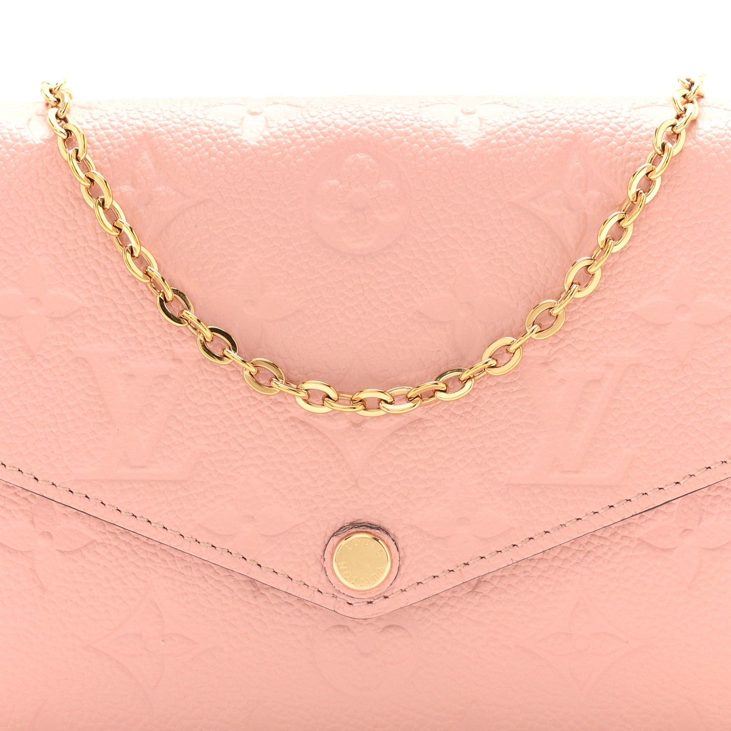 Empreinte Pochette Felicie Chain Wallet Rose Poudre