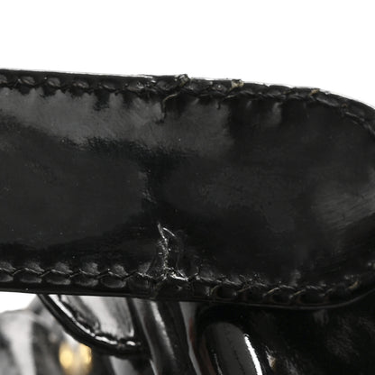 Chanel Patent Timeless CC Duffel Bag Black 11 of 11