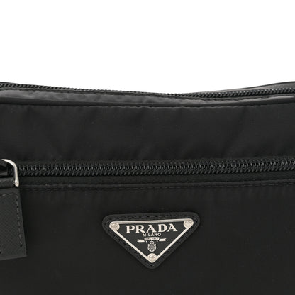 Prada Re-Nylon Saffiano Belt Bag L Black 8 of 12