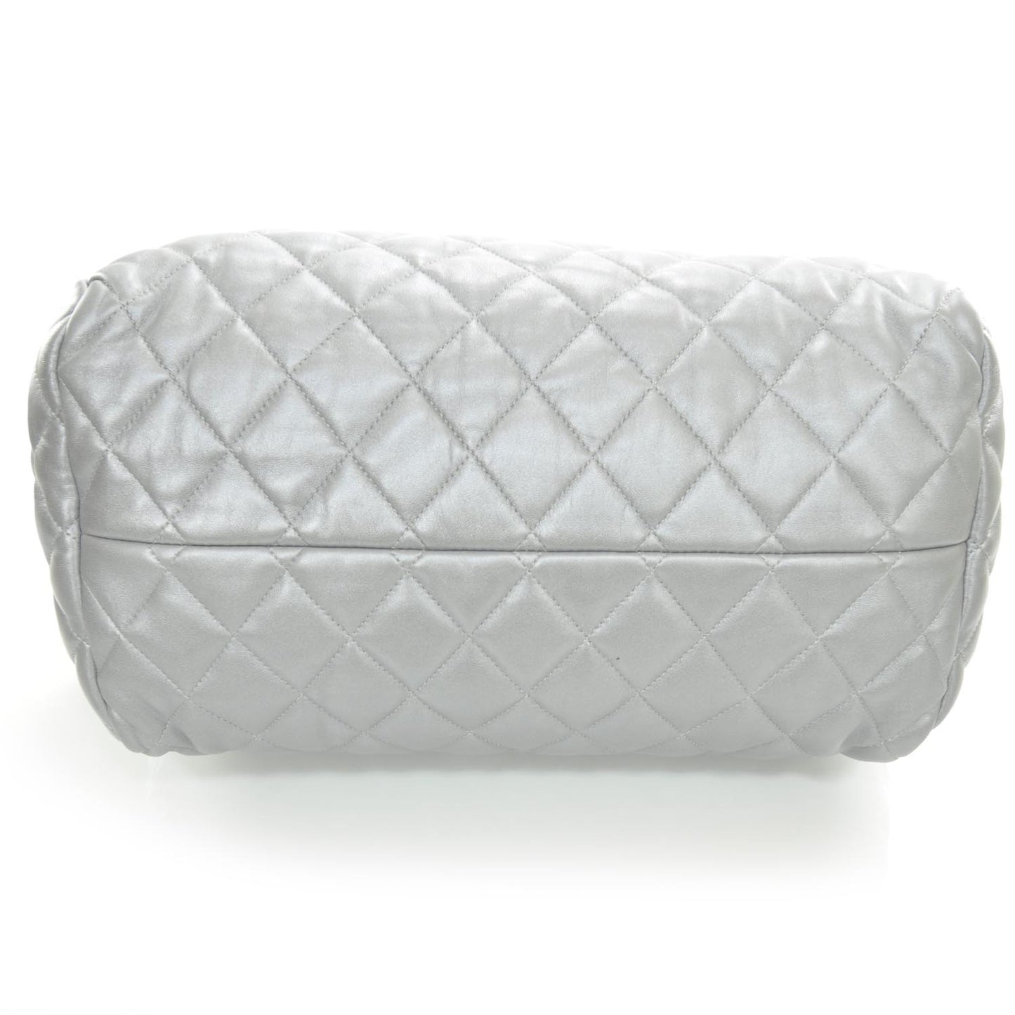 Lambskin COCO Cocoon Bowler Silver