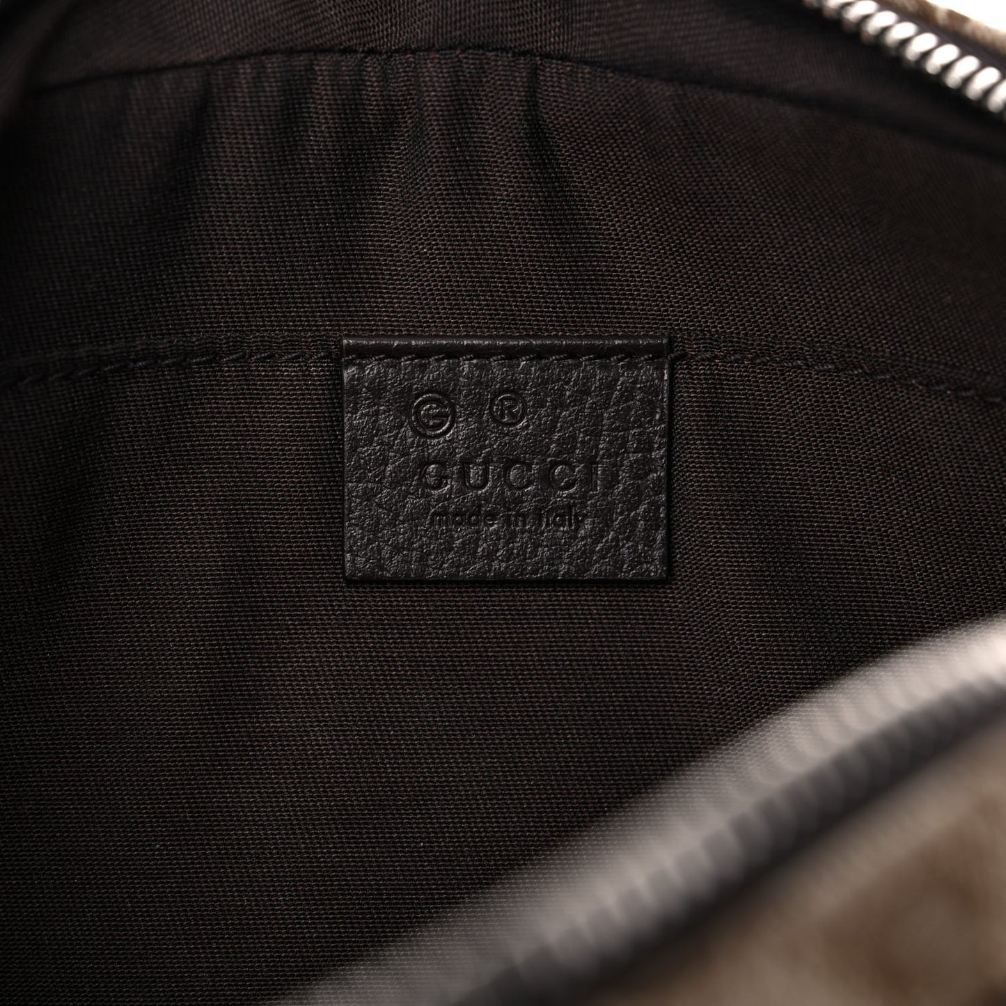 Monogram Belt Bag Dark Brown