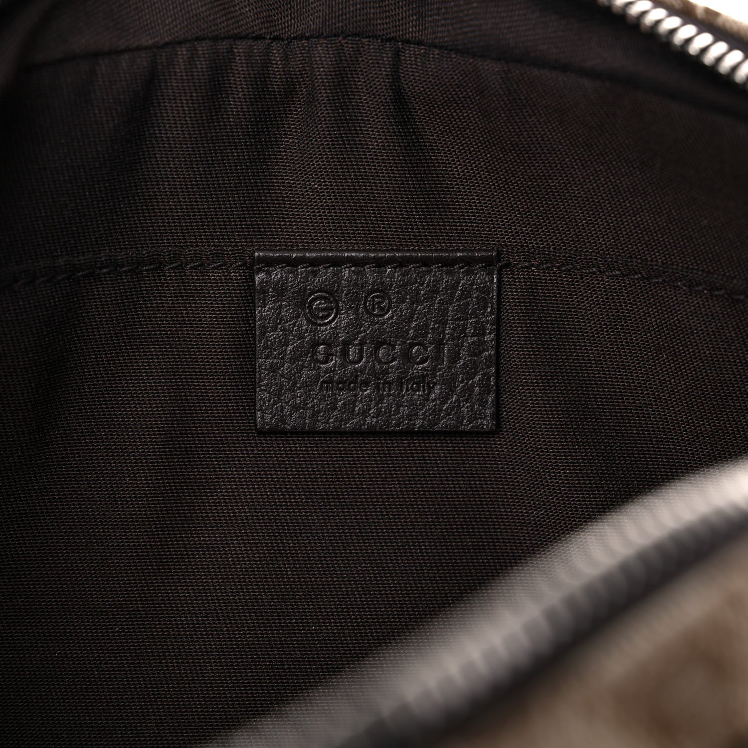 Gucci Monogram Belt Bag Dark Brown 6 of 11