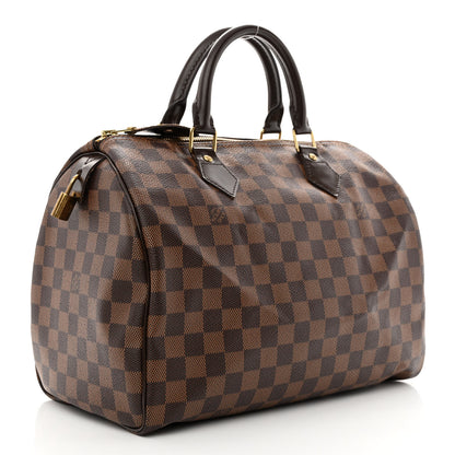 Louis Vuitton Damier Ebene Speedy 30 3 of 11