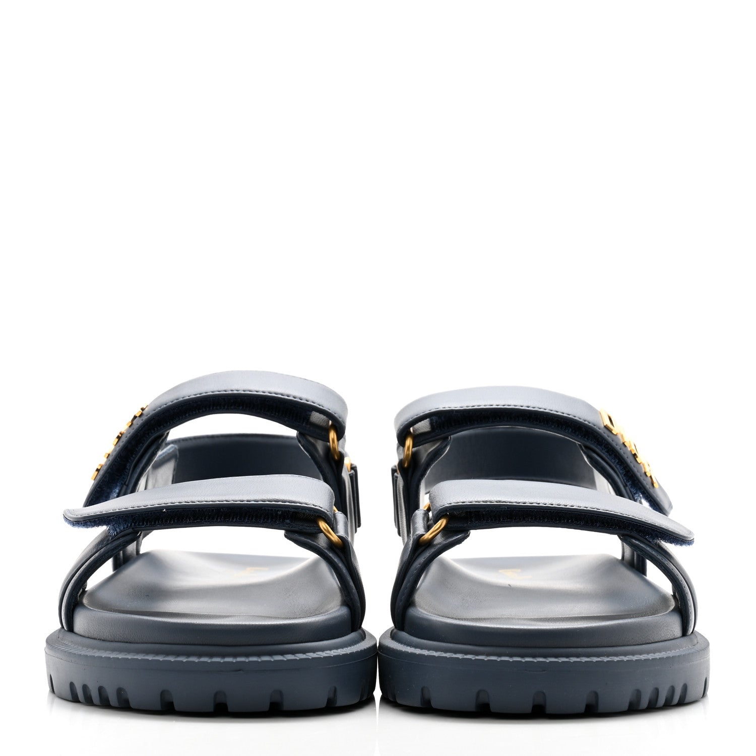 Christian Dior Lambskin Dioract 10mm Sandals 39 Pastel Night 2 of 9