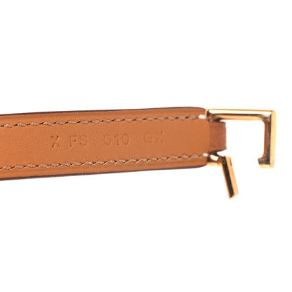 Hermes Swift Rivale Double Tour Bracelet S Gold 5 of 7