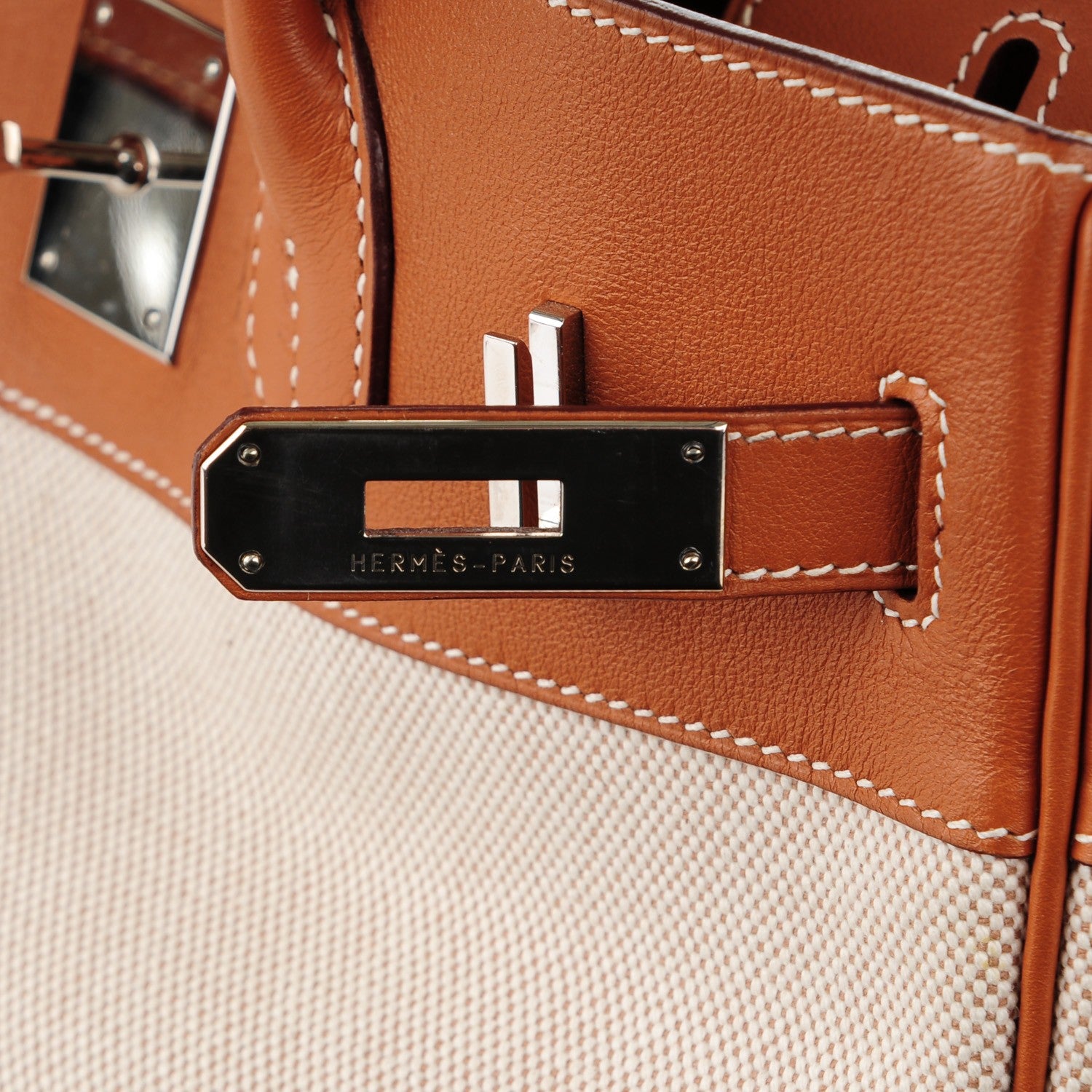 Hermes Toile Swift Birkin 30 Fauve 7 of 23