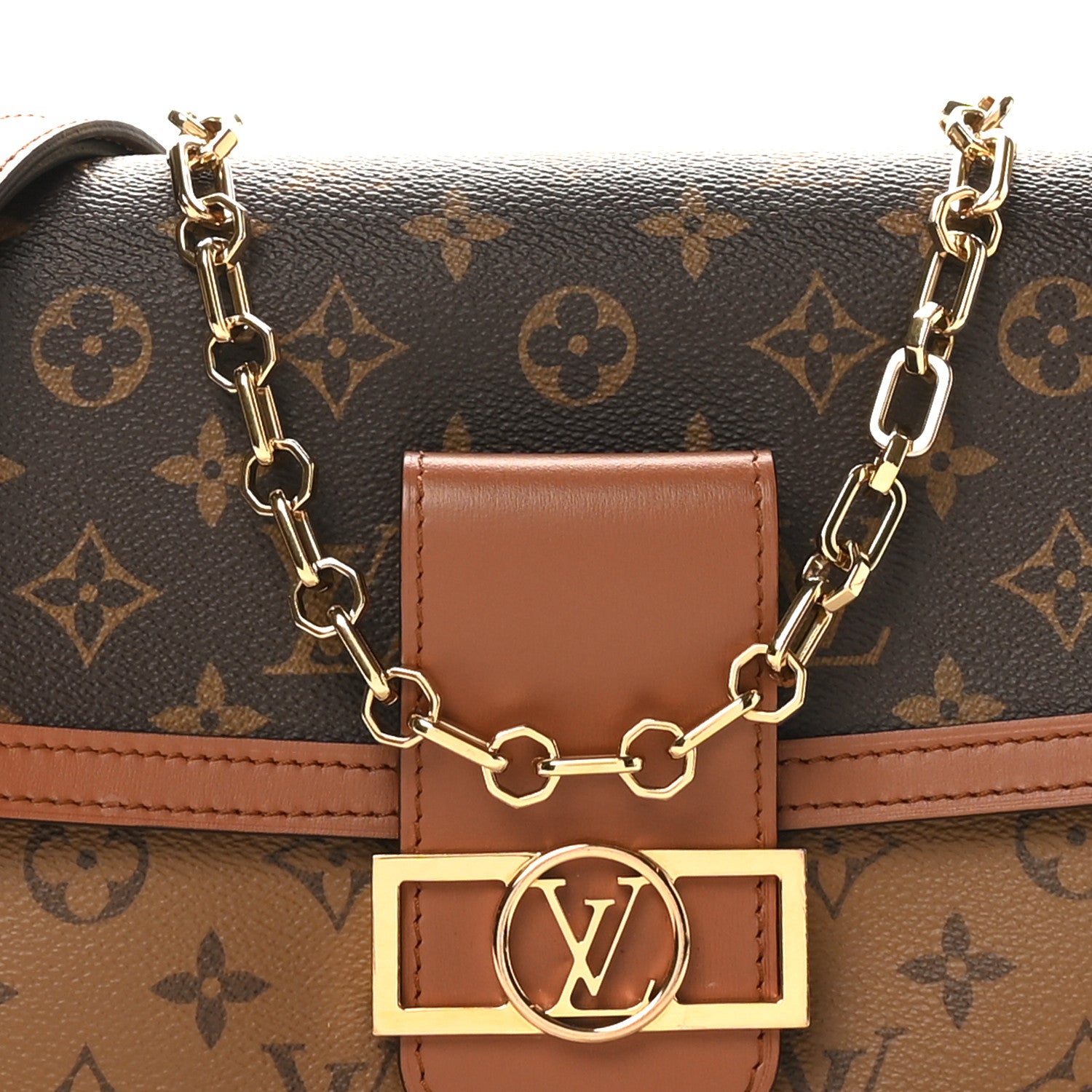 Louis Vuitton Reverse Monogram Dauphine MM 7 of 9