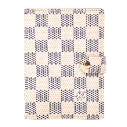 Louis Vuitton Damier Azur Small Ring Agenda Cover 1 of 7