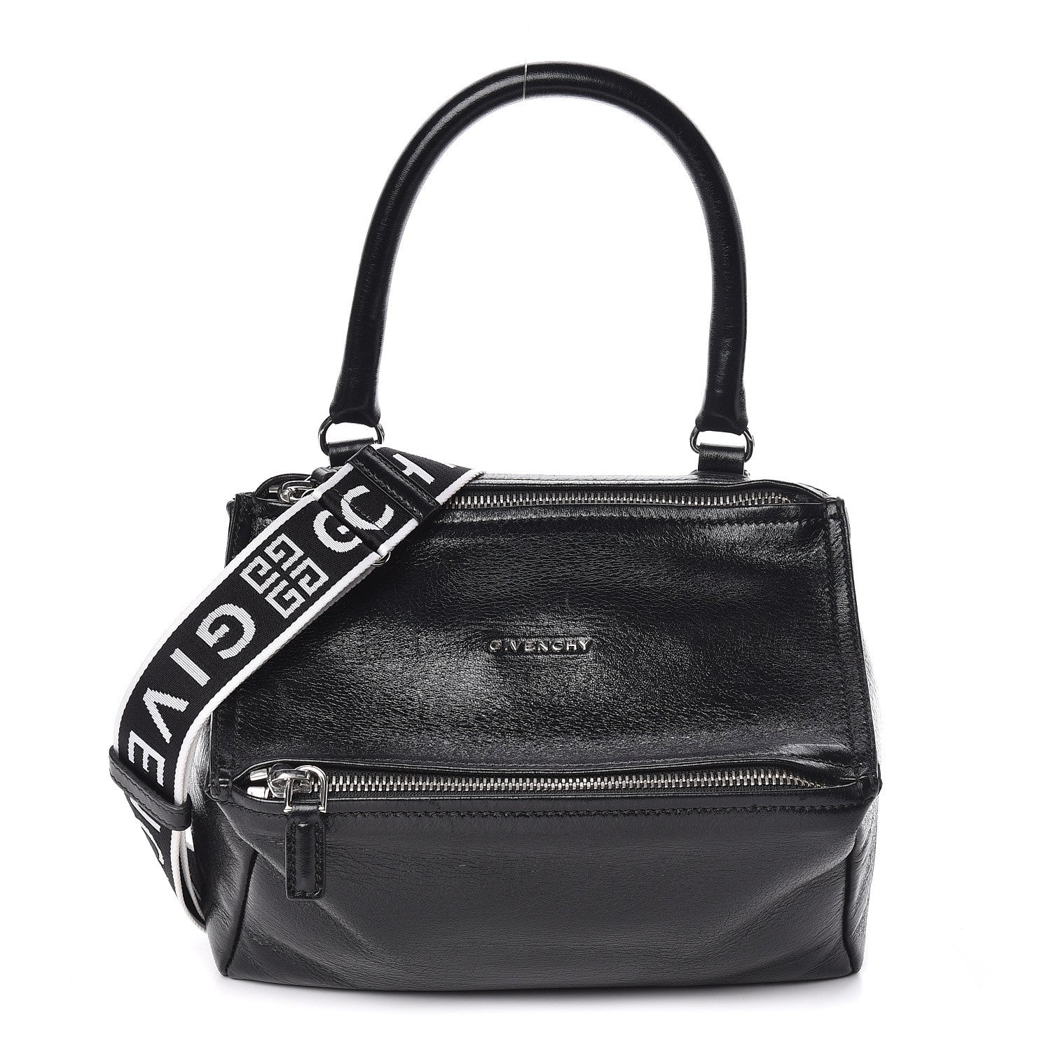 Givenchy Crackled Patent 4G Small Pandora Black 1 of 16