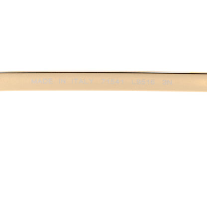 Chanel Metal Logo Square Sunglasses 71541 Gold 5 of 8