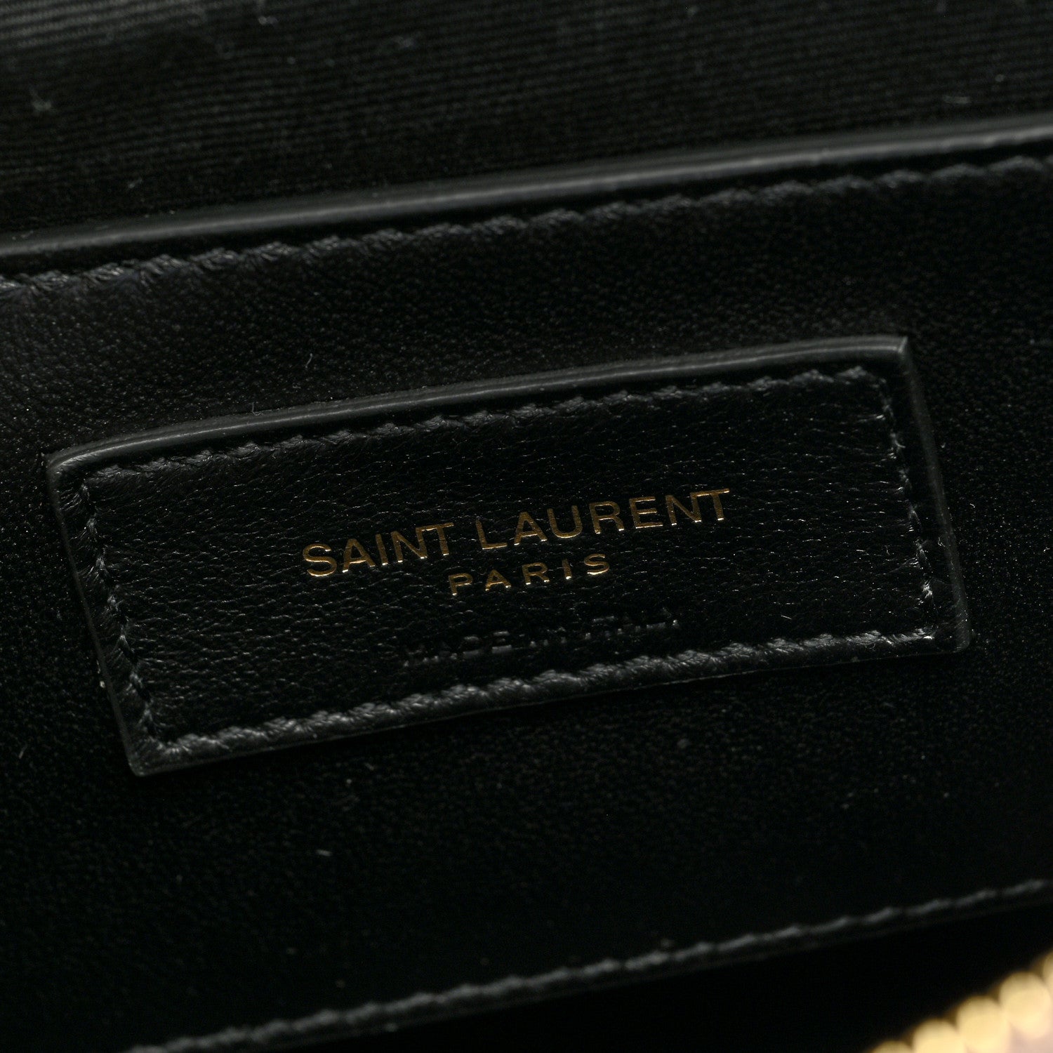 Saint Laurent Denim Quilted 80's Vanity Bag Bleached Lilac 6 of 8