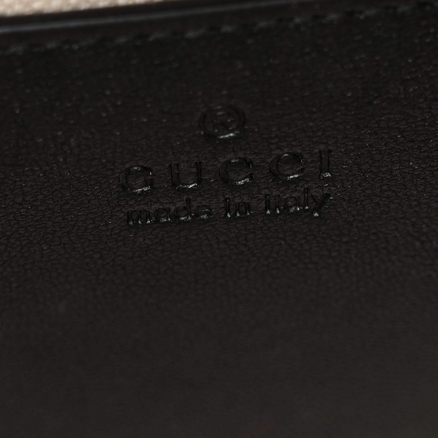 Gucci Sakai Be Green Calfskin Diagonal Stitched Blondie Top Handle Bag Black 6 of 11