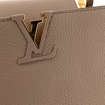 Louis Vuitton Taurillon Capucines BB Galet 11 of 11