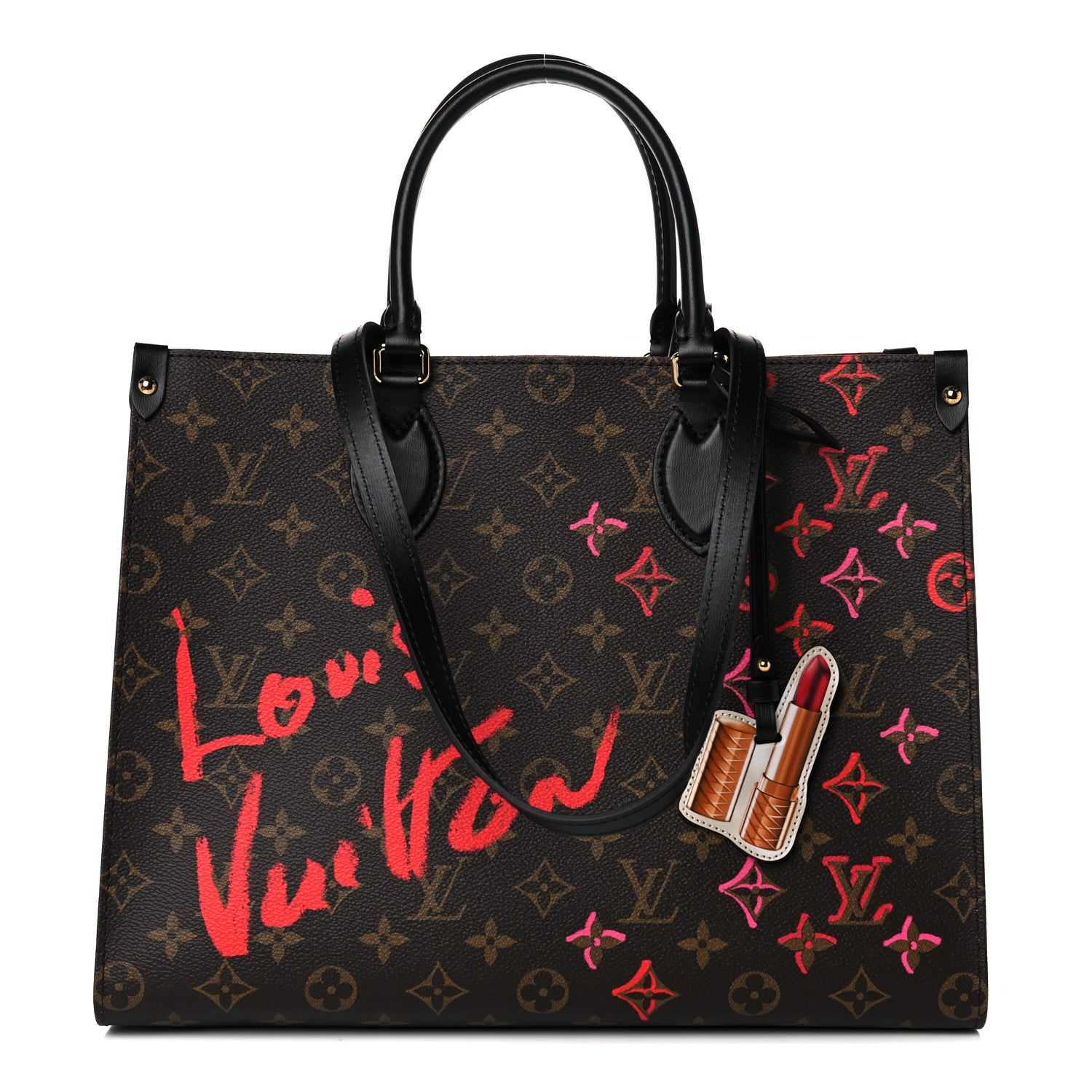 Louis Vuitton Monogram Fall In Love Onthego MM 1 of 11